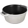 Staub La Cocotte ümmargune malmist pajaroog 24 cm 3,8 L must