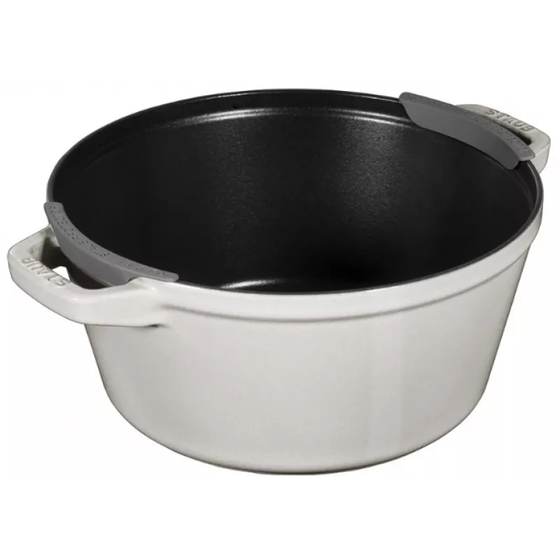 Staub La Cocotte ümmargune malmist pajaroog 24 cm 3,8 L must