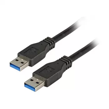 EFB Elektronik Premium USB 3.0 kaabel USB-A – USB-A 1,0 m must
