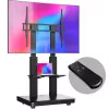 ONKRON TS2811E-B mobiilne TV alus 50-120-tollistele ekraanidele, must