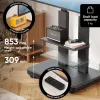 ONKRON TS2811E-B mobiilne TV alus 50-120-tollistele ekraanidele, must