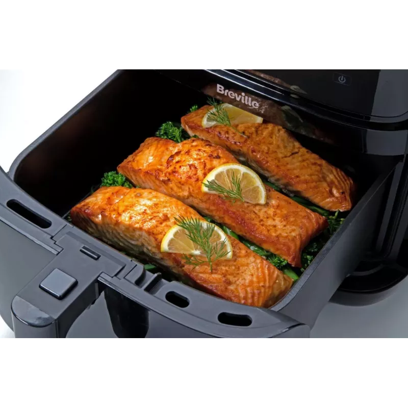 Breville VDF133X Õlivaba aurufritüür, 7L, 1700W, must/hõbe