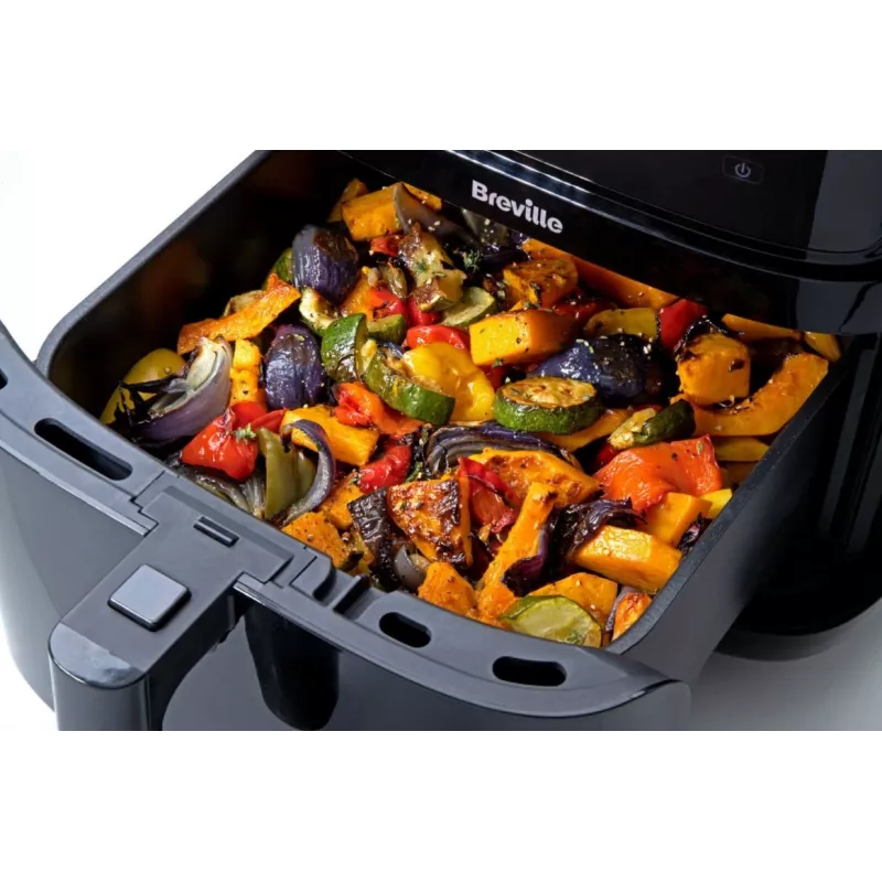 Breville VDF133X Õlivaba aurufritüür, 7L, 1700W, must/hõbe