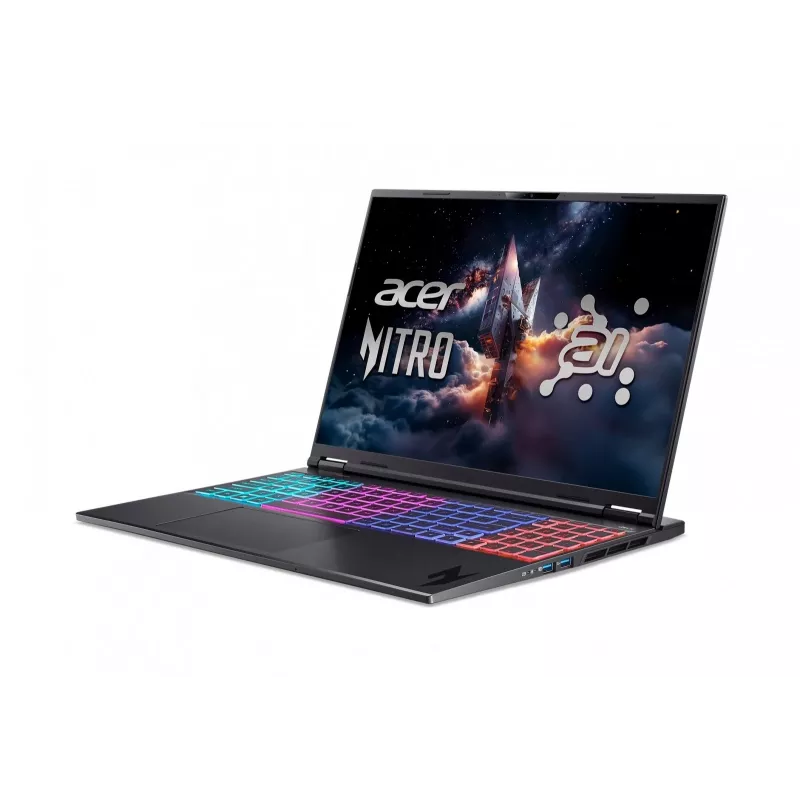 Acer Nitro 16S AI mängusülearvuti - AMD Ryzen AI 7 350, 16GB DDR5, 1TB SSD, RTX 5070 Ti, 16 inch QHD 165Hz, Windows 11 Home