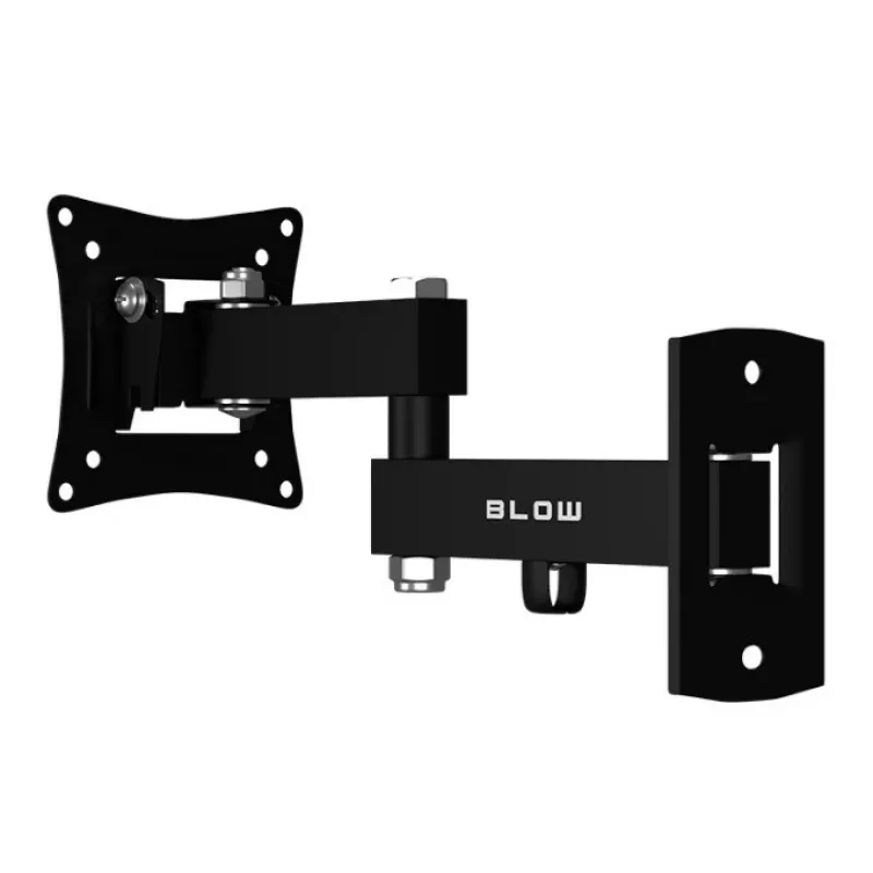 BLOW TV Wall Mount 10-27 inch Black Fixed 15kg VESA 75x75 100x100
