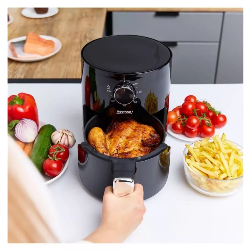 MPM MFR-12 õhufritüür 1500W 3.2L must