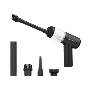 AWEI Mini Cordless Vacuum Cleaner V2 Black 5000Pa Suction USB-C