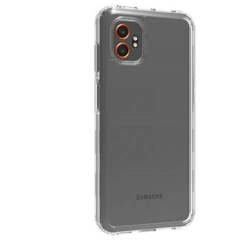 SCREENOR Bumper Case for Samsung Galaxy XCover 7 Pro, Transparent TPU Shockproof Cover