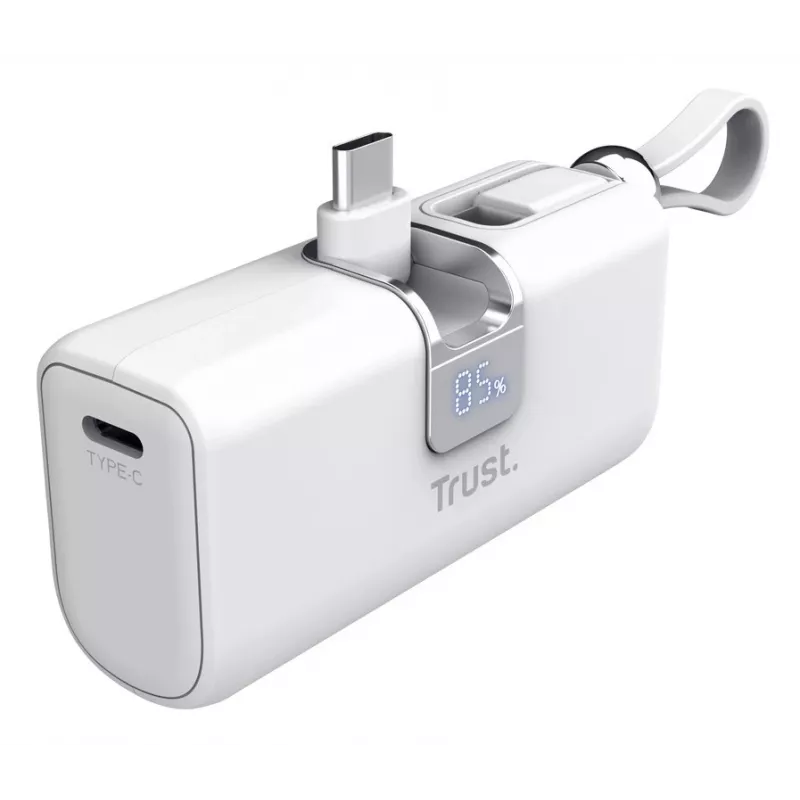 Trust Pacto 5000 mAh Valge Power Bank