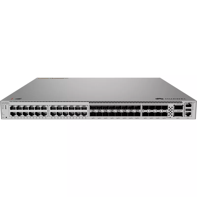 Huawei S620-24T16X8Y2CZ Hallatav L3 Switch - 24x Gigabit + 16x 10G SFP+ + 8x 25G SFP28 + 2x 100G QSFP28, Rackmount