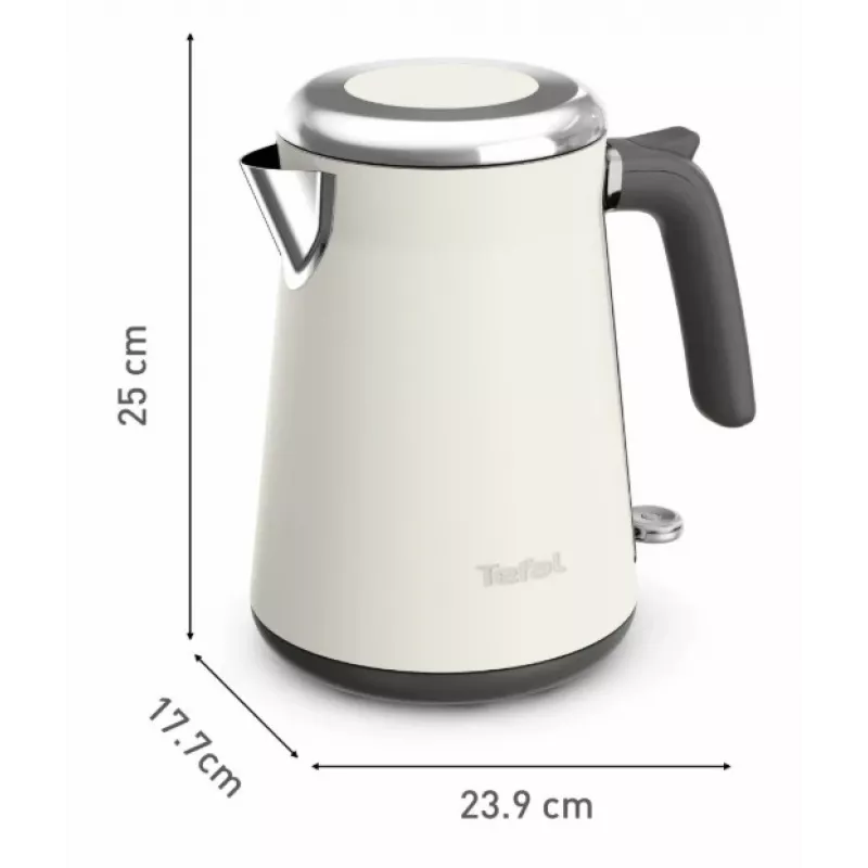 Tefal Loft Collection KI666AE0 Elektriketel 1.7 L 2400 W Elevandiluu