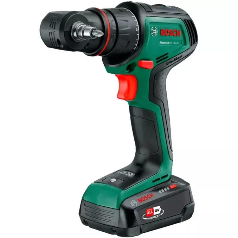 Bosch Home and Garden AdvancedDrill 18V-80 QuickSnap Juhtmeta Puur- ja Kruvikeeraja 18.0 V (06039E2004)