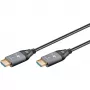 Goobay 76274 Active Optical HDMI-kaabel (AOC) 8K/60Hz 48 Gbit/s 10m Must/Hall