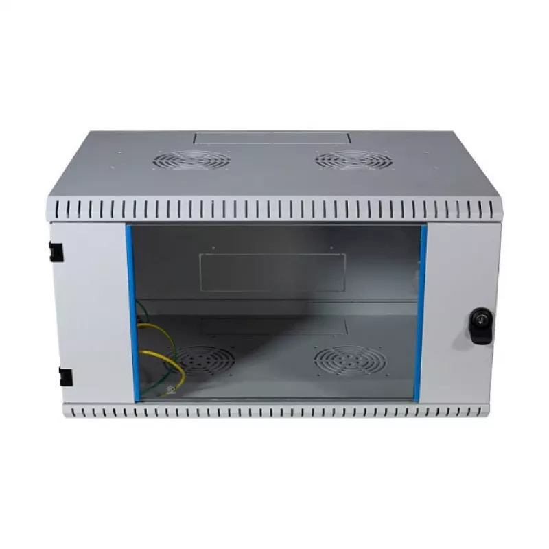 EFB Elektronik 1-Part Network Cabinet Wall Mount Light Grey RAL 7035 9U 19 inch