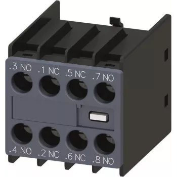 Siemens SIRIUS 3RH29 Abilülituskontaktplokk 2NO+2NC Kruviühendused Esikinnitus (3RH2911-1FB22)