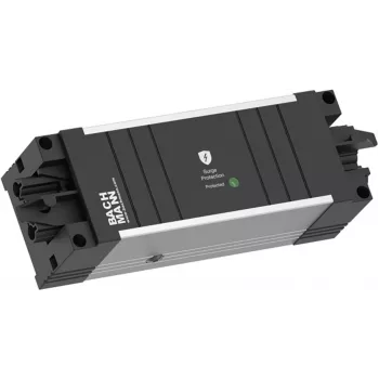 Bachmann STEP ALU toiteplokk liigpingekaitsmega, 3x Schuko, GST18