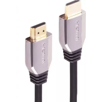 ShiverPeaks Ultra HDMI 2.1 kaabel 10K 1,5m metallpistikuga must