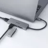 AUKEY CB-C63 USB-C Hub Ultra Slim 4-in-1 Aluminum Space Gray