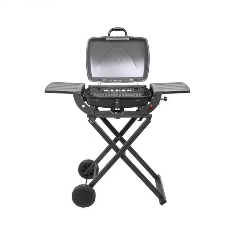 TEESA BBQ 1000 1-põletiga gaasigrill, kaasaskantav, must