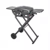 TEESA BBQ 1000 1-põletiga gaasigrill, kaasaskantav, must
