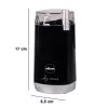 ELDOM MK40 Kohviveski Must 150W Teraviljaveski