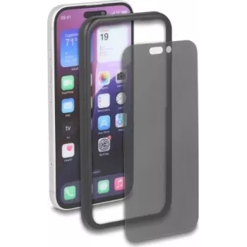 Delock Karastatud klaasist privaatsuse ekraanikaitse Apple iPhone 17 Pro jaoks 2-suunalise luurevastase filtriga ja paigaldusraamiga (81647)