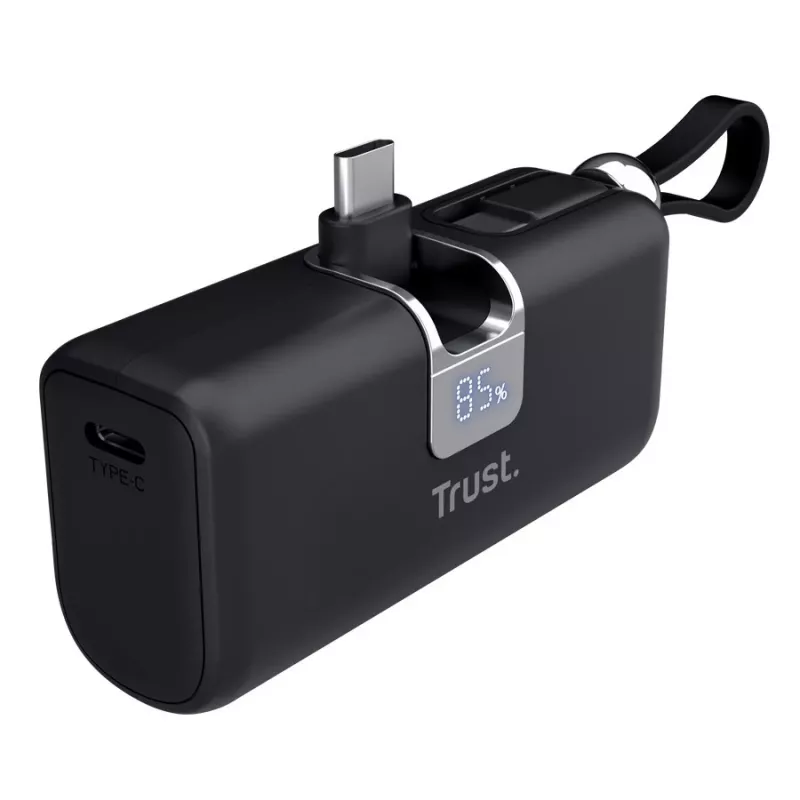 Trust Mobile Pacto Power Bank 5000 mAh Must