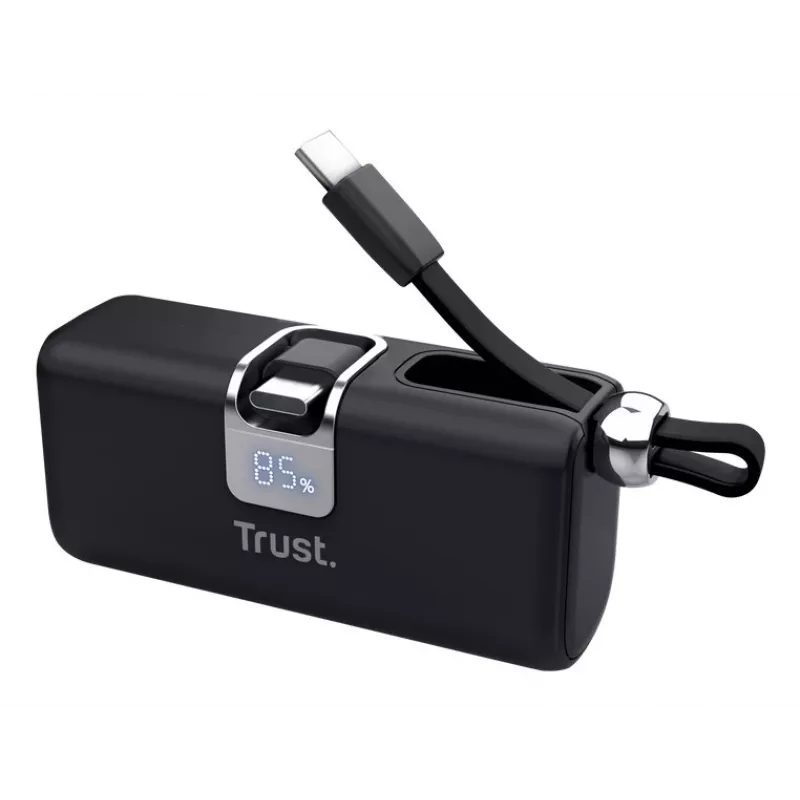 Trust Mobile Pacto Power Bank 5000 mAh Must
