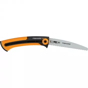 Fiskars Xtract SW72 Sissetõmmatav Käsisaag Kuiva Puidu Jaoks, 160 mm Tera, Must/Oranž
