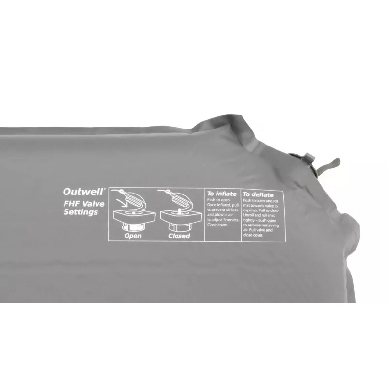 Outwell Sleepin Single Mat 30 mm ise täituv magamismatt must