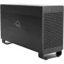 OWC Mercury Elite Pro Dual - Väline RAID-korpus - 2-kohaline - 2.5/3.5 tolli - SATA I/II/III - USB 3.1 Gen 1 & eSATA - Alumiinium - Must