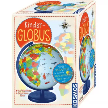 KOSMOS Kinder-Globus õppekatsekomplekt - Geograafia ja maateaduse gloobus lastele vanuses 8-12 aastat