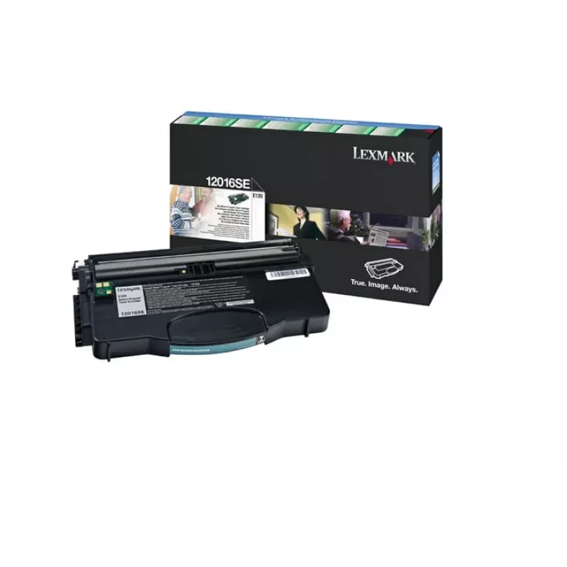 Lexmark 12016SE originaalne toonerikassett must standardne saagikus 2000 lehekülge E120 E120n jaoks