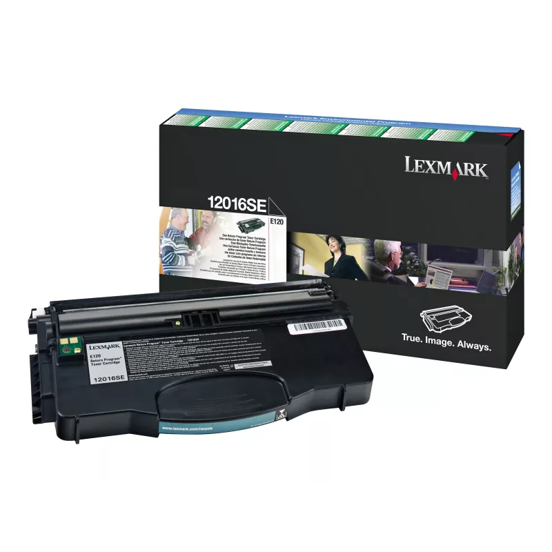 Lexmark 12016SE originaalne toonerikassett must standardne saagikus 2000 lehekülge E120 E120n jaoks