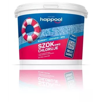 Acrylmed EXTRA CHLOR Granules for Controlling Bacteria, Fungi and Algae in Swimming Pool Water, 3 kg