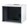 EFB Elektronik BASIC 19-tolline seinakapp võrguseadmetele 6U, sügavus 450 mm, ise kokkupandav, valge (RAL 9010)