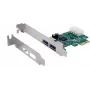 EXSYS EX-11042 PCIe USB 3.2 Gen 1 kaart 2 pordiga NEC kiibistikuga