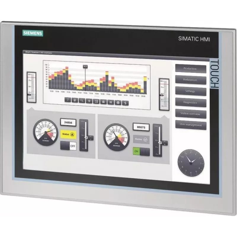 Siemens 6AV2124-0MC01-0AX0 TFT-Panel TP1200 12 Inch HMI