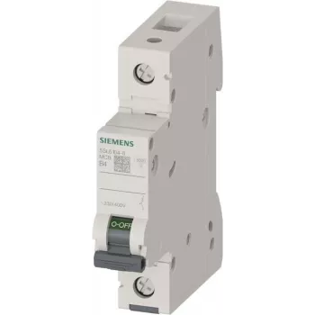 Siemens 5SL6104-6 Kaitselüliti 230/400V 6kA 1-pooluseline B 4A