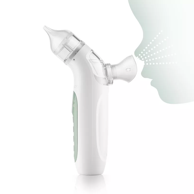 Momcozy BN007 BreezyClear 2-in-1 Soolalahuse Pihusti ja Imemisega Elektriline Ninaaspiraator