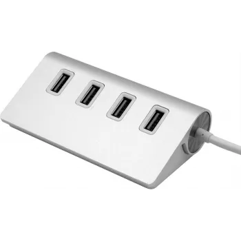 Exsys USB 3.2 Gen 1 HUB 4-Port with 30cm Cable - Black