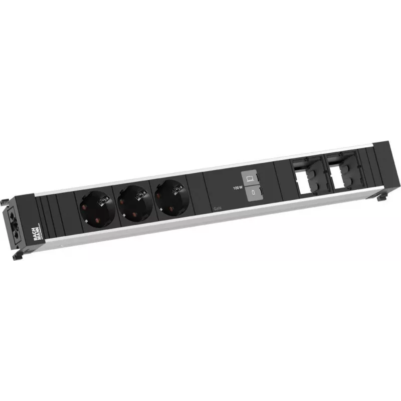 Bachmann Conference XL 3x CEE 7/3 2x CM 1x USB-C/C 100W Must