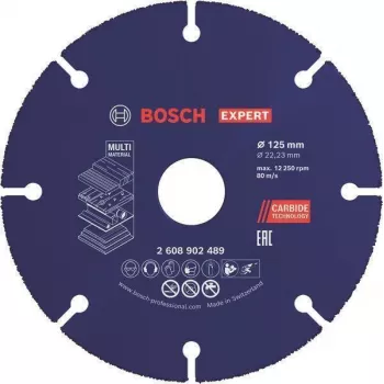 Bosch Expert for Metal Cutting Disc 125 x 1.0 x 22.23 mm (2608902489)