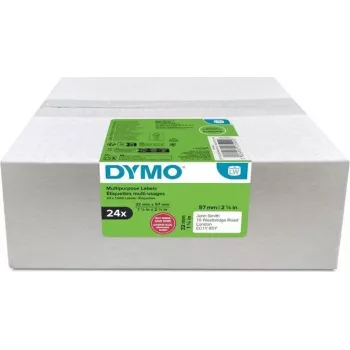 DYMO Tagastusaadressi sildid Advantage Pack 32x57mm 24 rulli 1000 silti rullis (2223590)