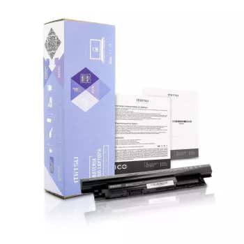 MITSU Aku Dell Inspiron 14, 15, 17 jaoks 4400 mAh (49 Wh) 10.8 - 11.1 V - Must