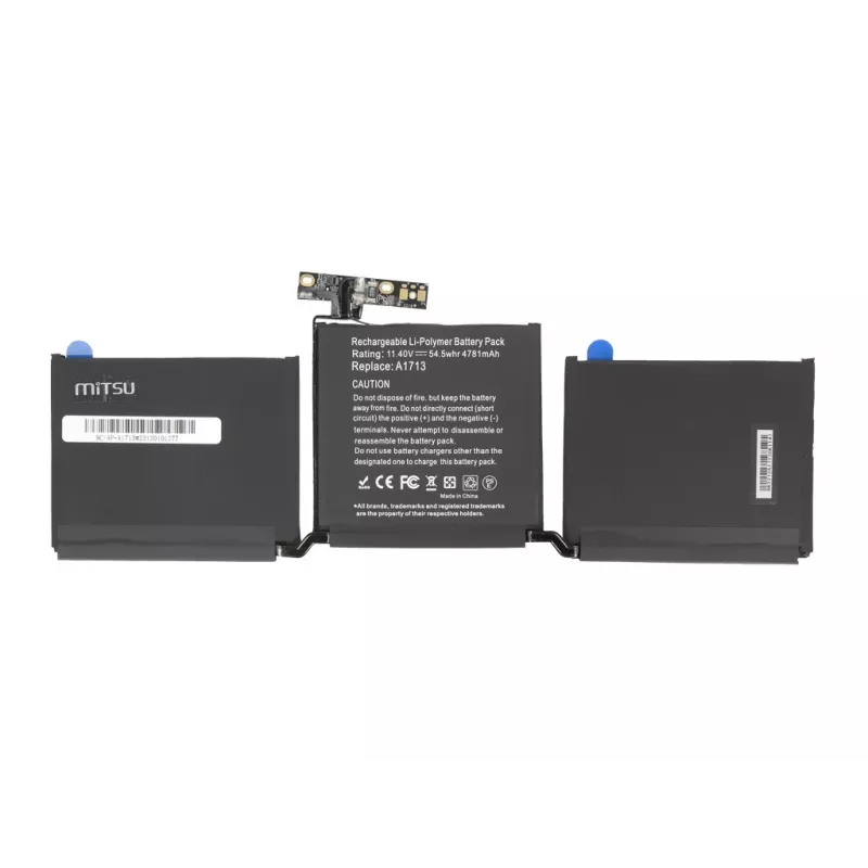 MITSU Aku Apple MacBook Air A1713 PRO13 A1708