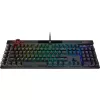 Corsair K100 RGB Gaming Keyboard, CORSAIR OPX Optical-Mechanical Switches, RGB LED, Black