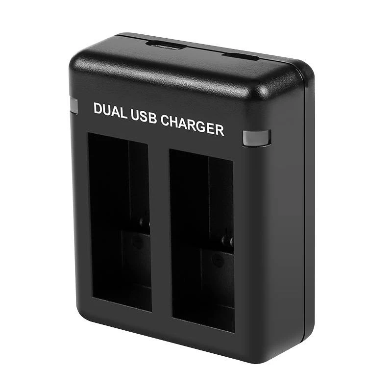 PULUZ PU919B Kahe pesaga akulaadija GoPro Hero 9/10/11/12 jaoks