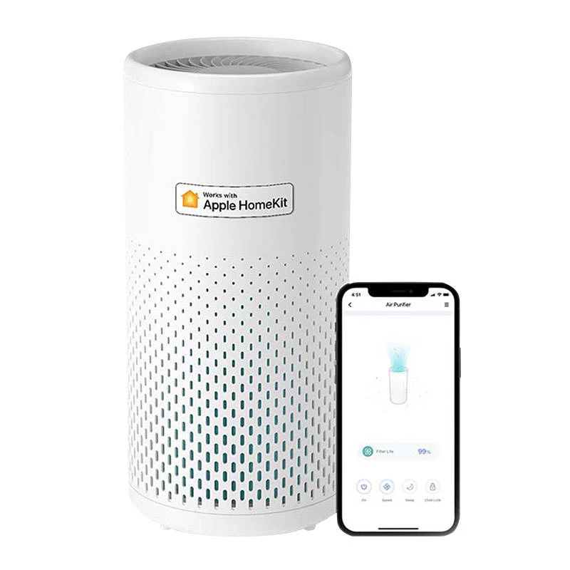 Meross MAP100 Smart Wi-Fi Air Purifier H13 True HEPA Filter, ühilduv Apple HomeKit, Alexa, Google Assistant