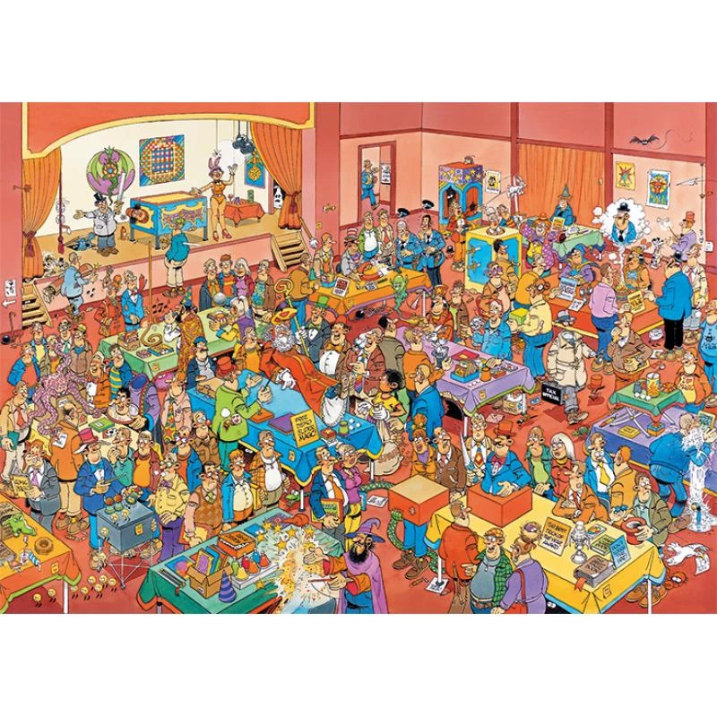 JUMBO SPIELE Jan van Haasteren The Magic Fair 1000 Piece Jigsaw Puzzle